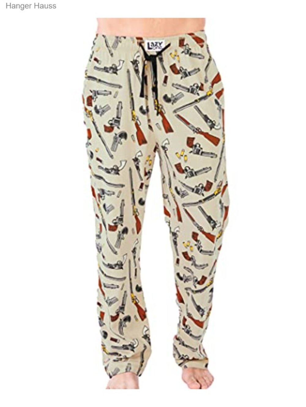 Men's Cotton Novelty Pajama Pants Sleep Bottoms Pockets